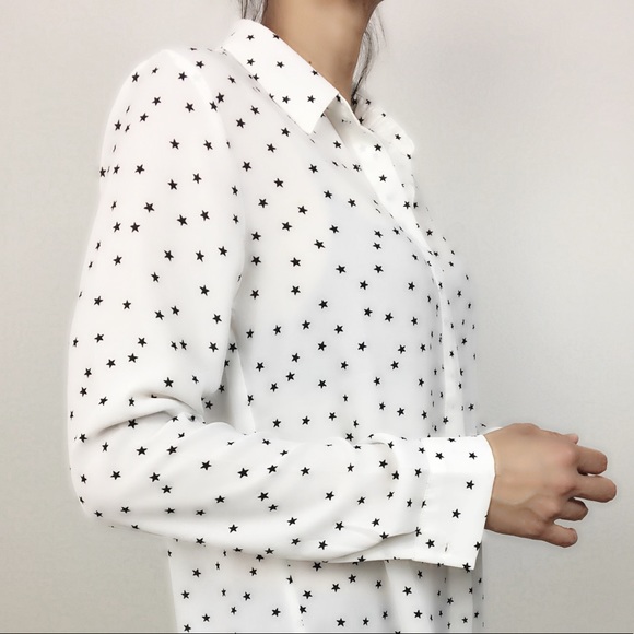 Tops - Seeing stars button down top
